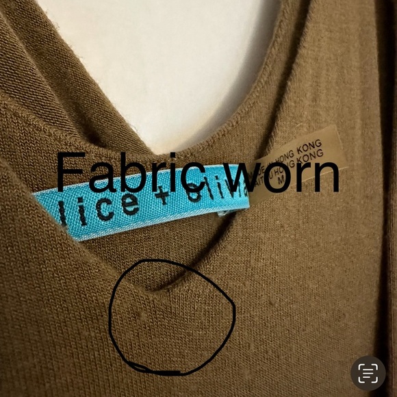 Alice + Olivia Draped Sleeveless Dress Medium SEE NOTES - Picture 11 of 16